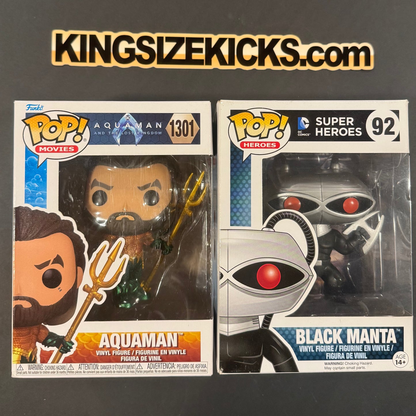 Aquaman (1301) and Black Manta (92) Combo