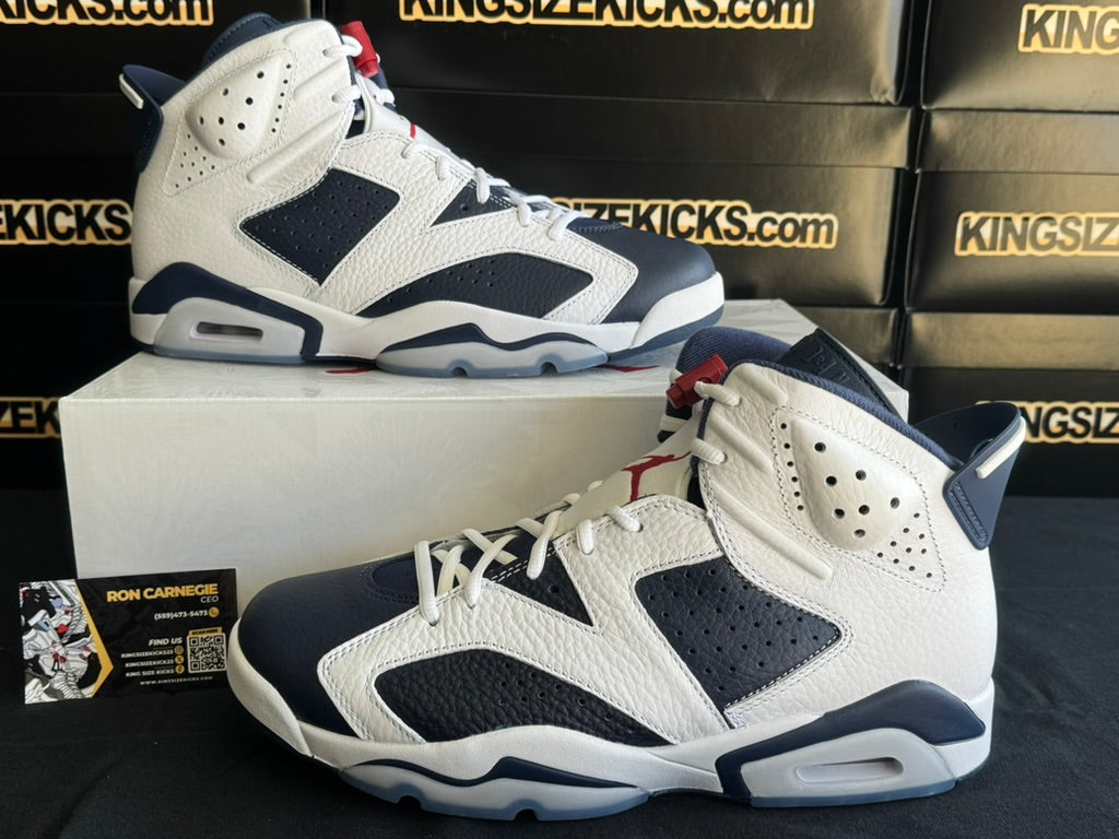 Air Jordan 6 Retro 'Olympic' 2024