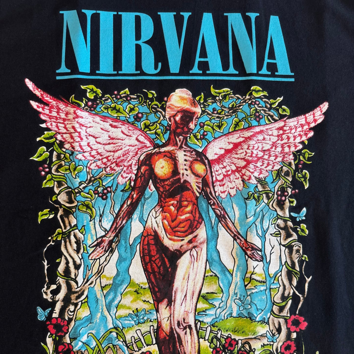 Nirvana Pink Wings Shirt