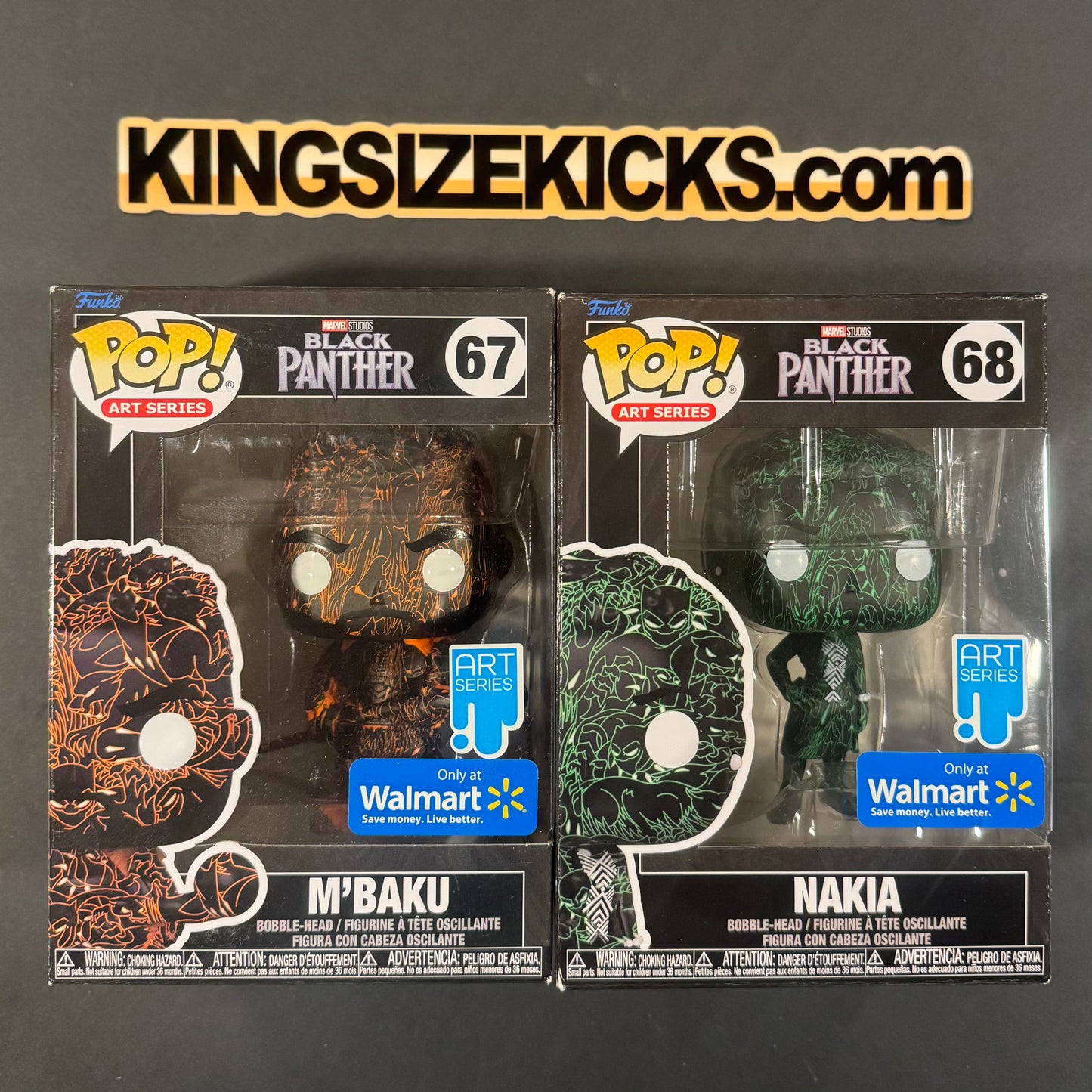 M'Baku (67) and Nakia (68) Combo