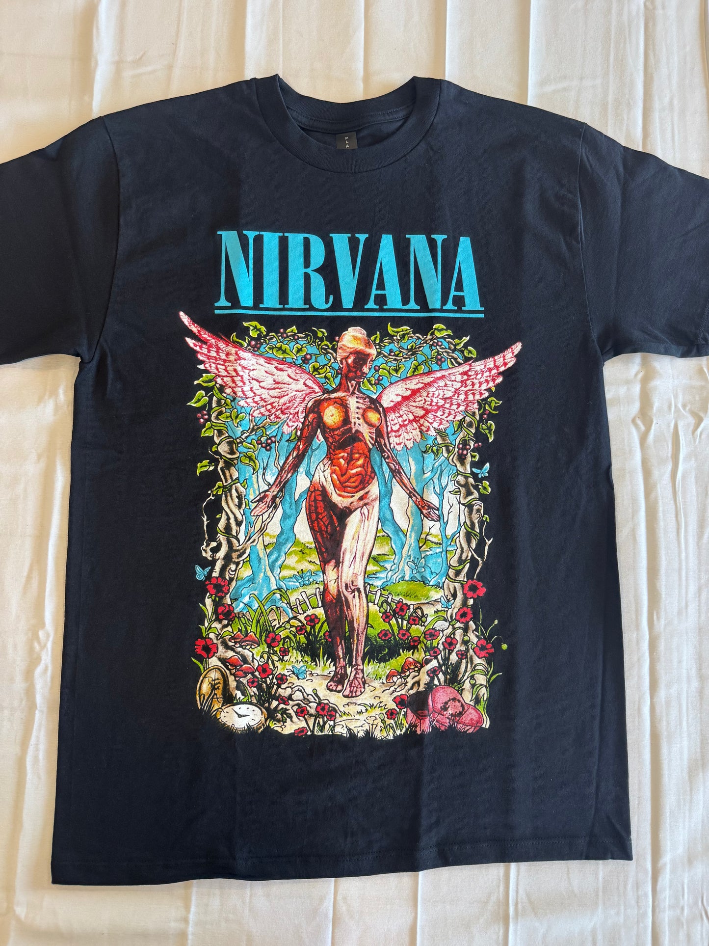 Nirvana Pink Wings Shirt