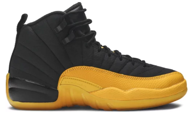 Air Jordan 12 Retro Black University Gold