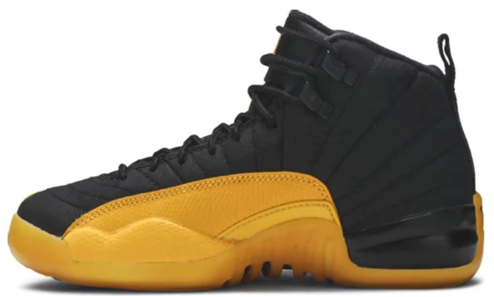 Air Jordan 12 Retro Black University Gold