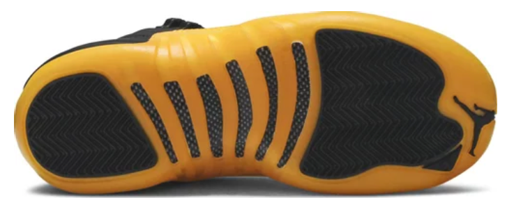 Air Jordan 12 Retro Black University Gold