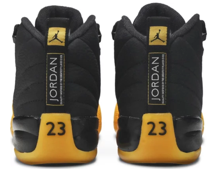 Air Jordan 12 Retro Black University Gold