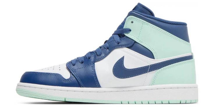 Air Jordan 1 Mid Mystic Navy Mint Foam