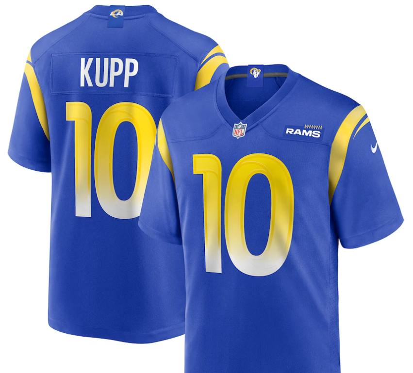 Cooper Kupp #10 LA Rams Blue
