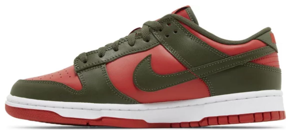 Nike Dunk Low Mystic Red Cargo Khaki