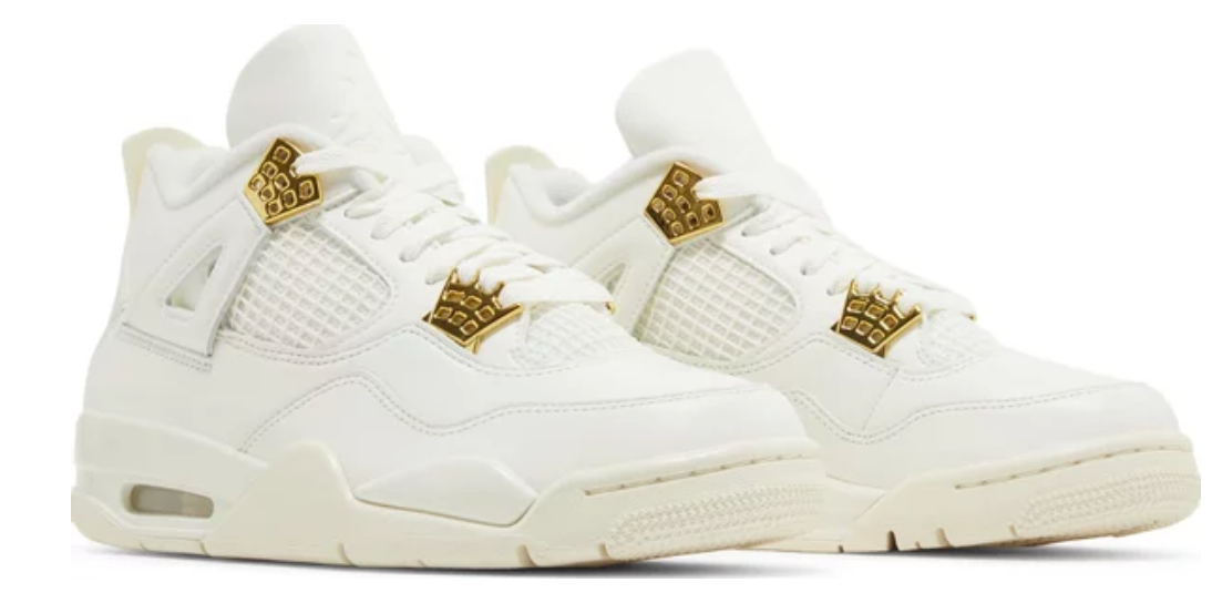 Air Jordan 4 Retro Metallic Gold (Women's) 3/16