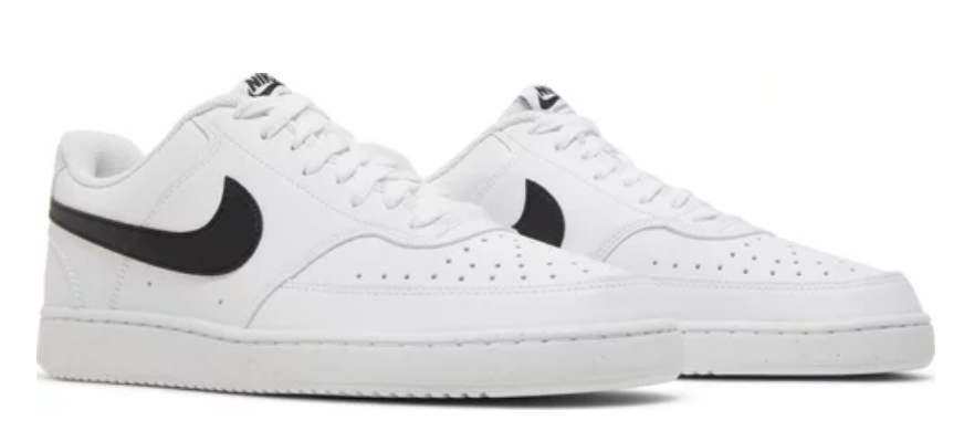 Nike Court Vision Low Next Nature White Black
