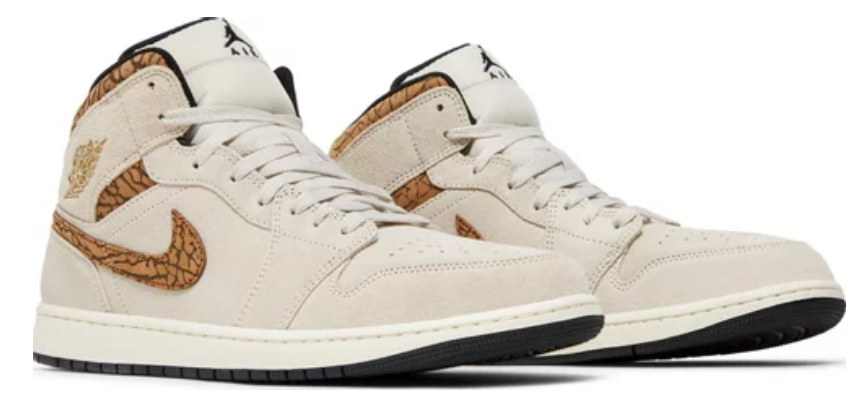 Air Jordan 1 Mid SE Brown Elephant