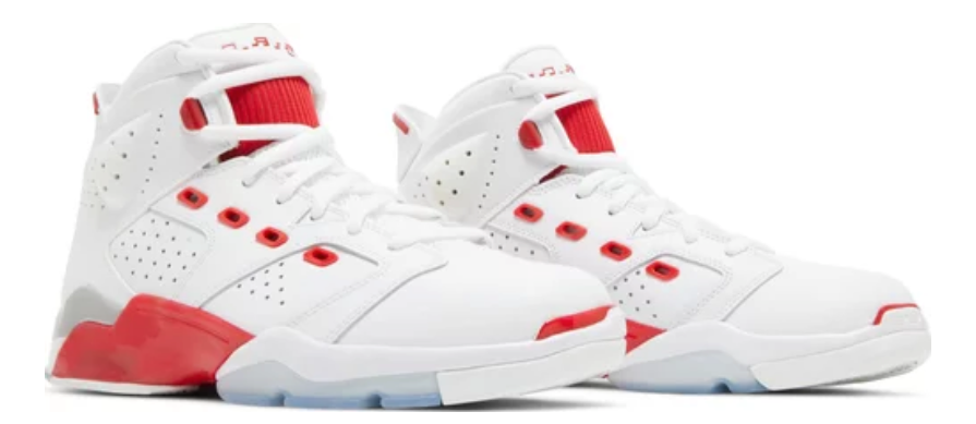Air Jordan 6-17-23 White Red