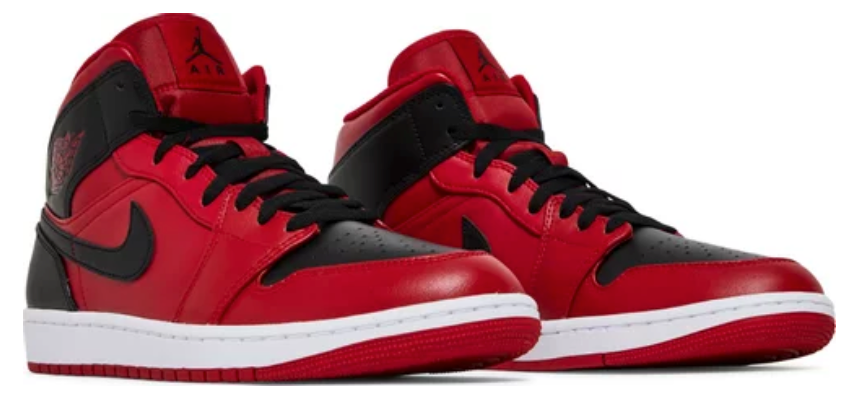 Air Jordan 1 Mid Reverse Bred (2021)