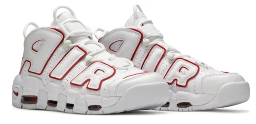 Air More Uptempo 'White Varsity Red' 2021