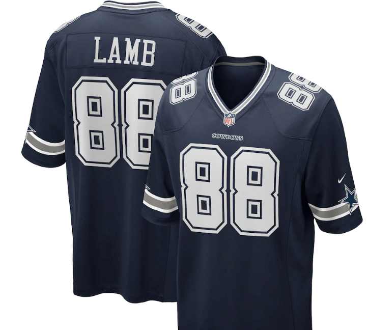 CeeDee Lamb #88 Dallas Blue