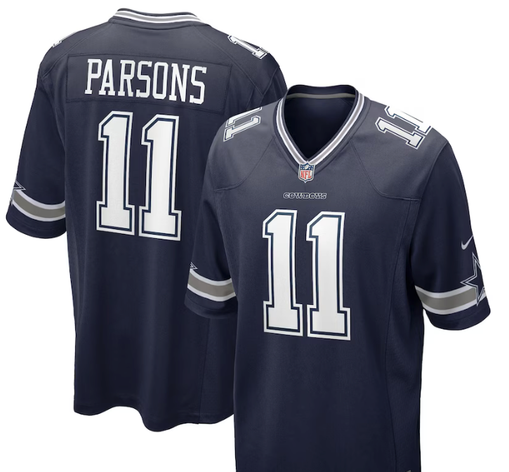 Micah Parsons #11 Dallas Cowboys Blue