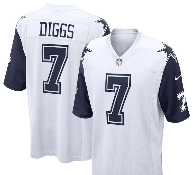 Trevon Diggs #7 Dallas Cowboy Blue 3XL