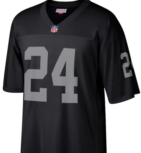 Charles Woodson #24 Raiders Black Jersey