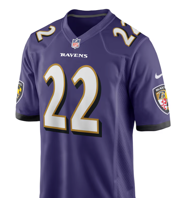 Derrick Henry #22 Ravens Purple