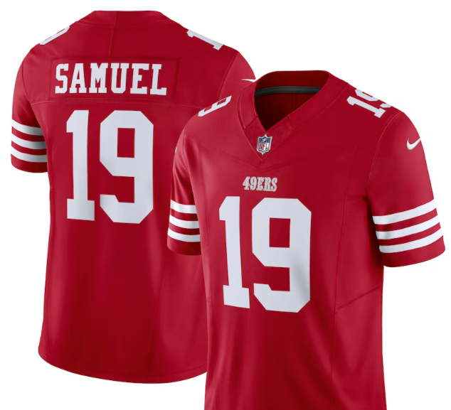 Deebo Sammuels #19 49ers Red