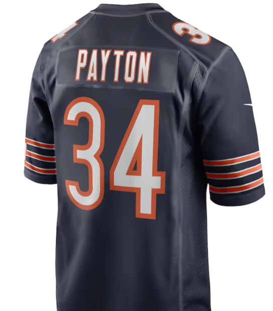 Walter Payton #34 Bears Blue