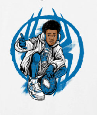Miles Morales Military Blue 4's Collection