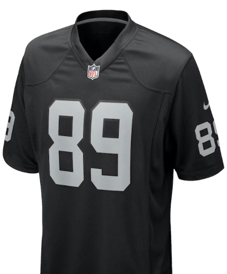 Brock Bowers #89 Raiders Black Jersey