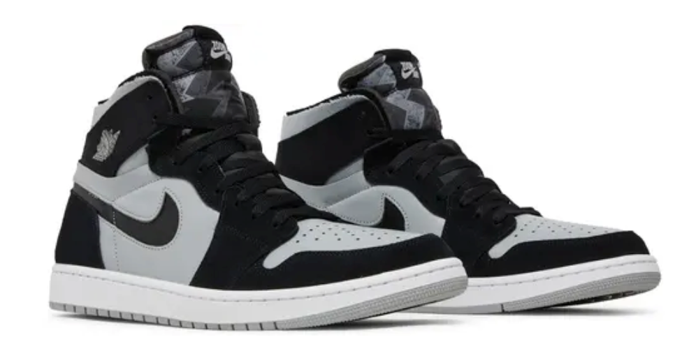 Air Jordan 1 Zoom CMFT 'Black Light Smoke Grey'