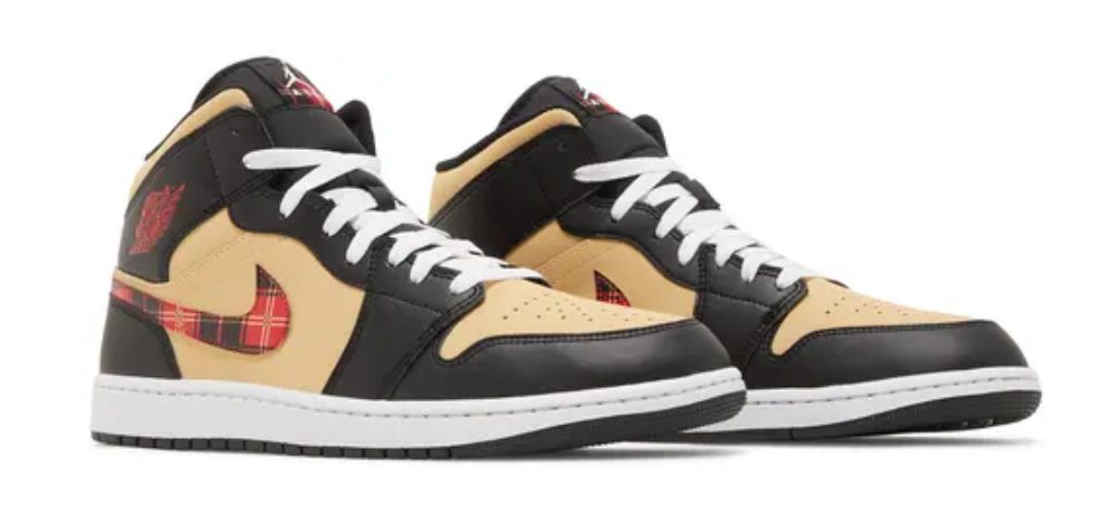 Air Jordan 1 Mid SE 'Tartan Swoosh'