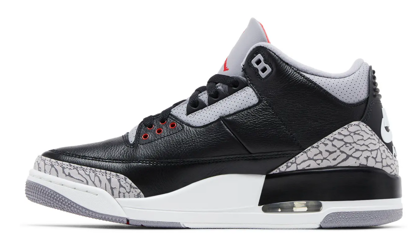 Air Jordan 3 Retro OG 'Black Cement' 2024