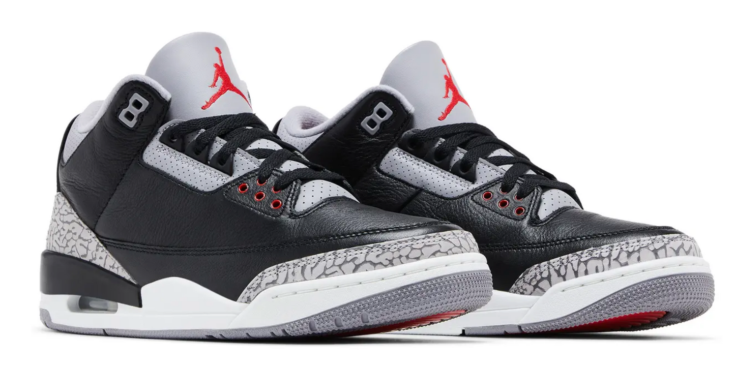 Air Jordan 3 Retro OG 'Black Cement' 2024