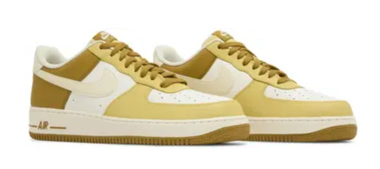 Nike Air Force 1 Low '07 Bronzine Saturn Gold (Black Box)