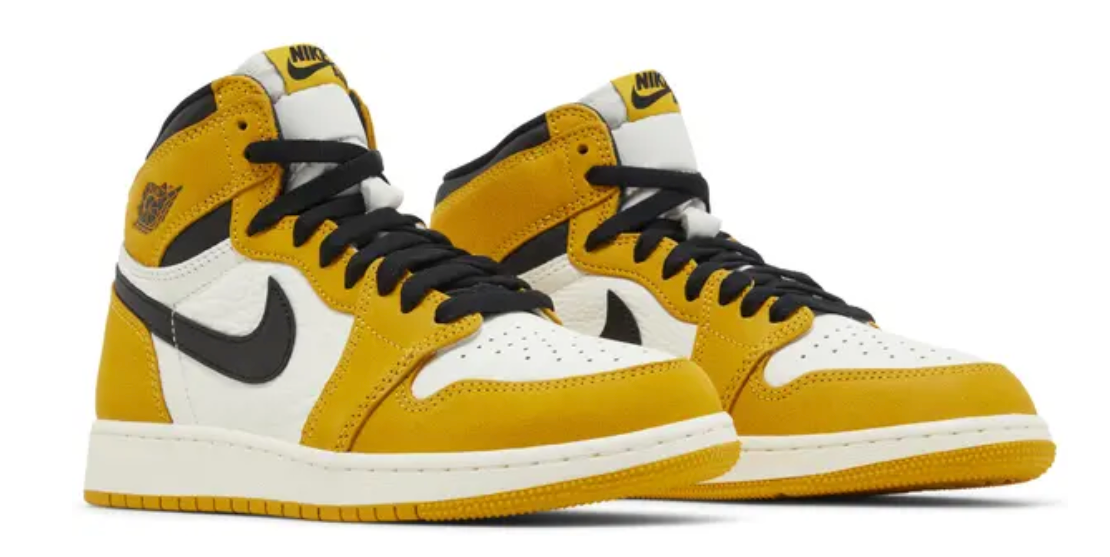 Air Jordan 1 Retro High OG GS 'Yellow Ochre'