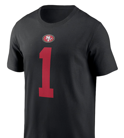 Deebo Sammuels #1 49ers Black