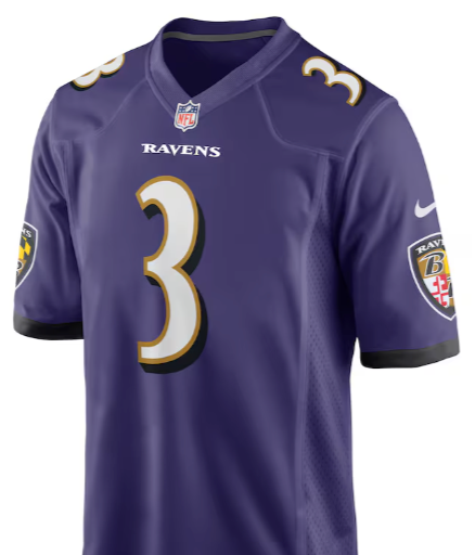 Odell Beckham Jr. #3 Ravens Purple