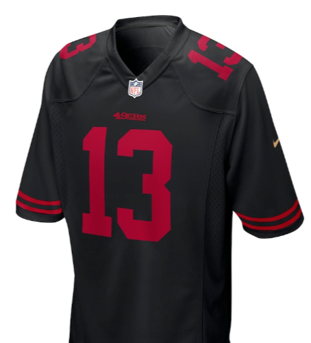 Brock Purdy #13 49ers Black