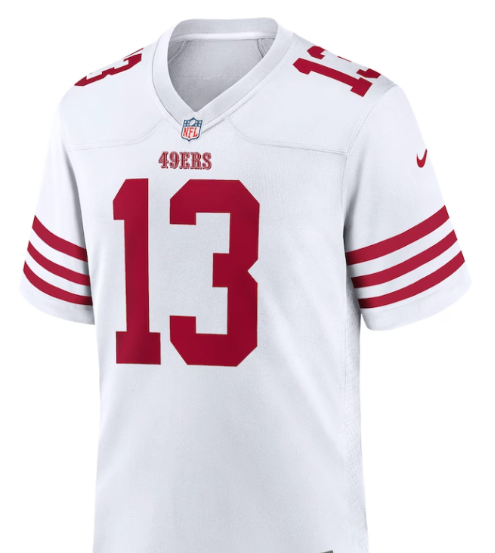 Brock Purdy #13 49ers White