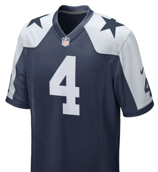 Dak Prescott #4 Dallas Cowboys Thanksgiving Jersey