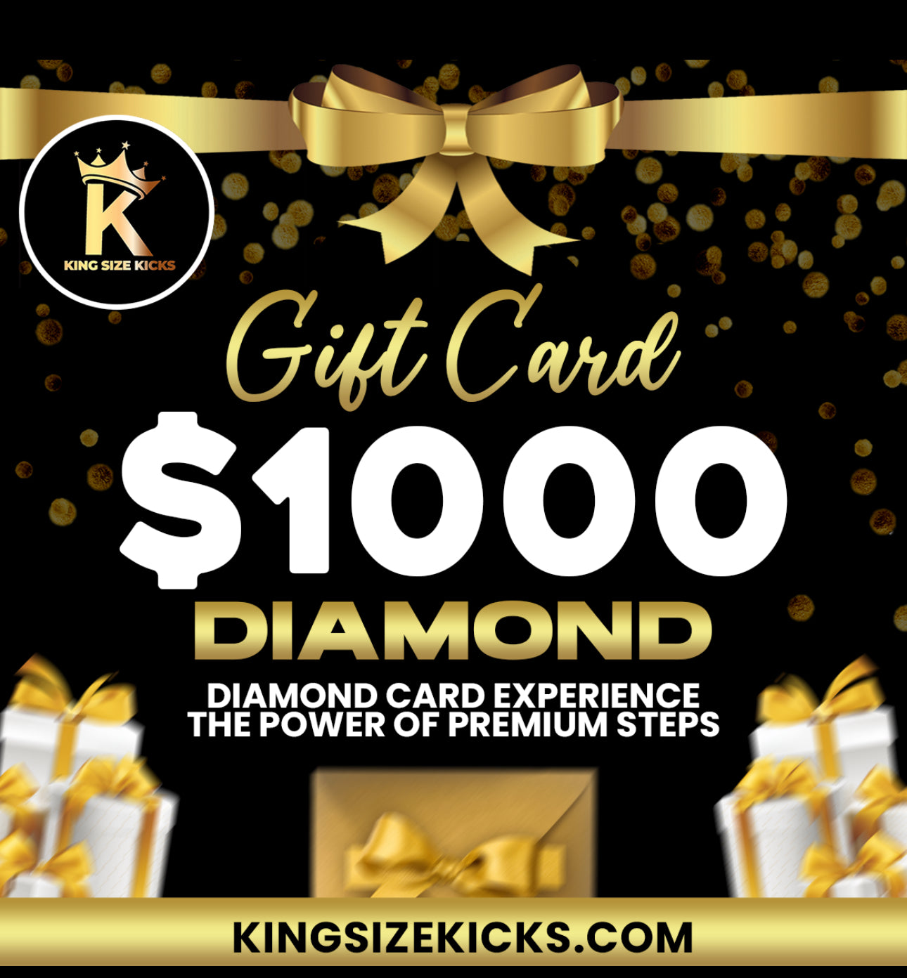 $1000 King Size Kicks Gift Cards