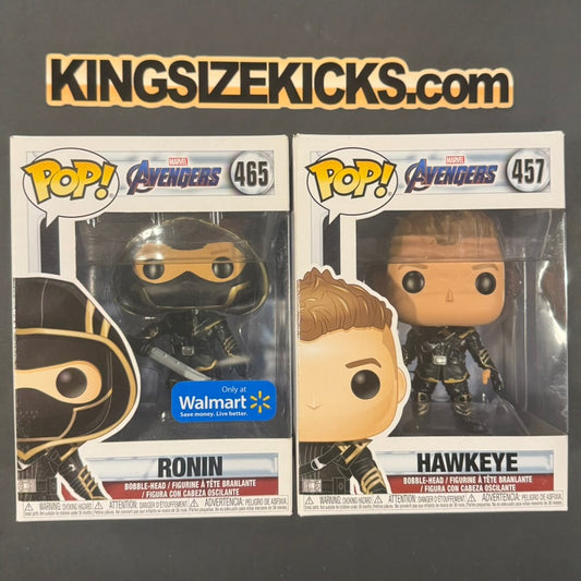 Ronin (465) and Hawkeye (457)