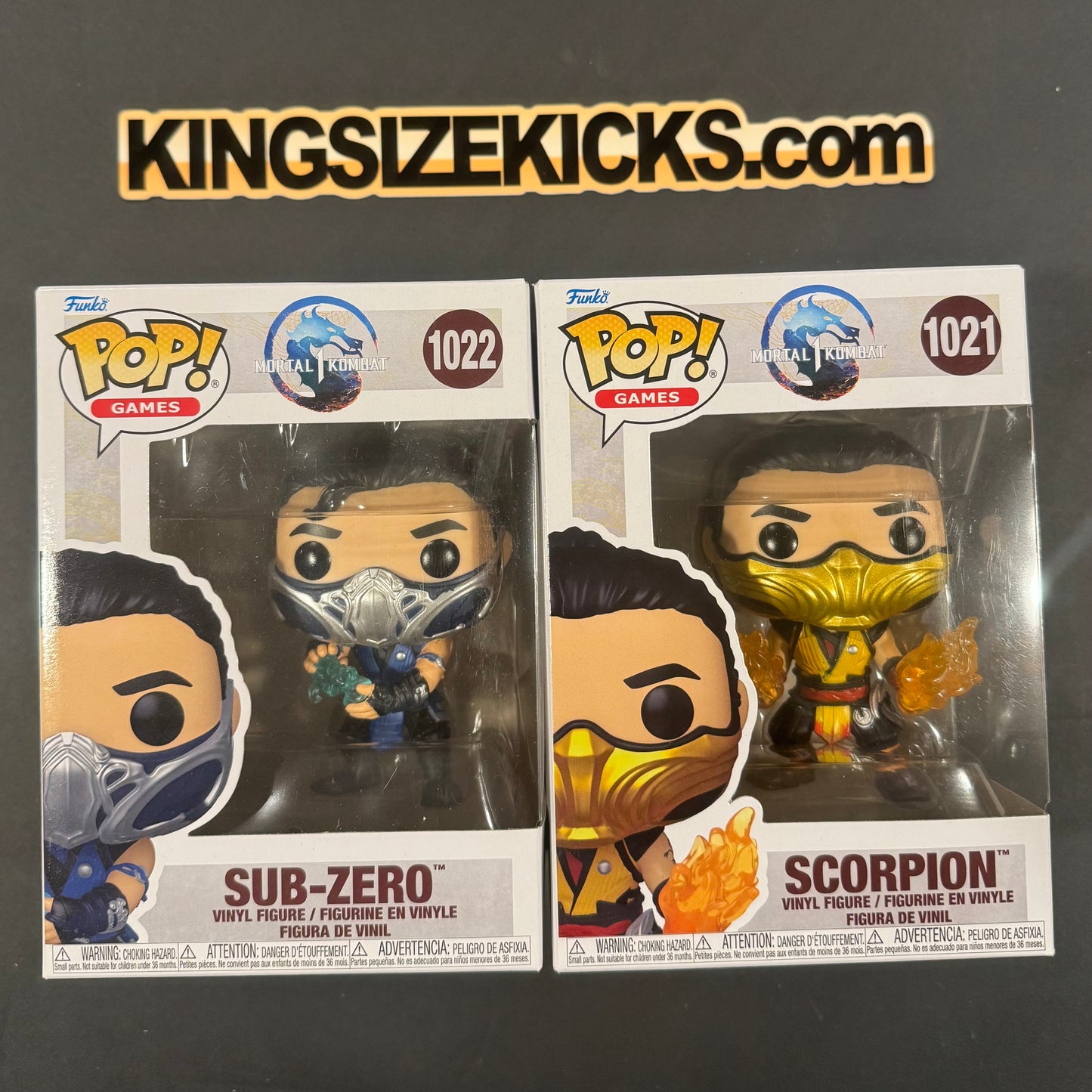 Sub-Zero (1022) and Scorpion (1021) Combo