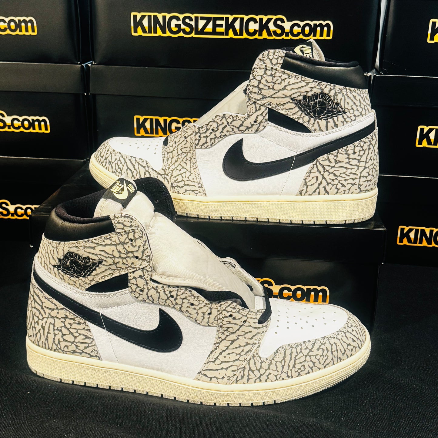 Air Jordan 1 Retro High OG White Cement