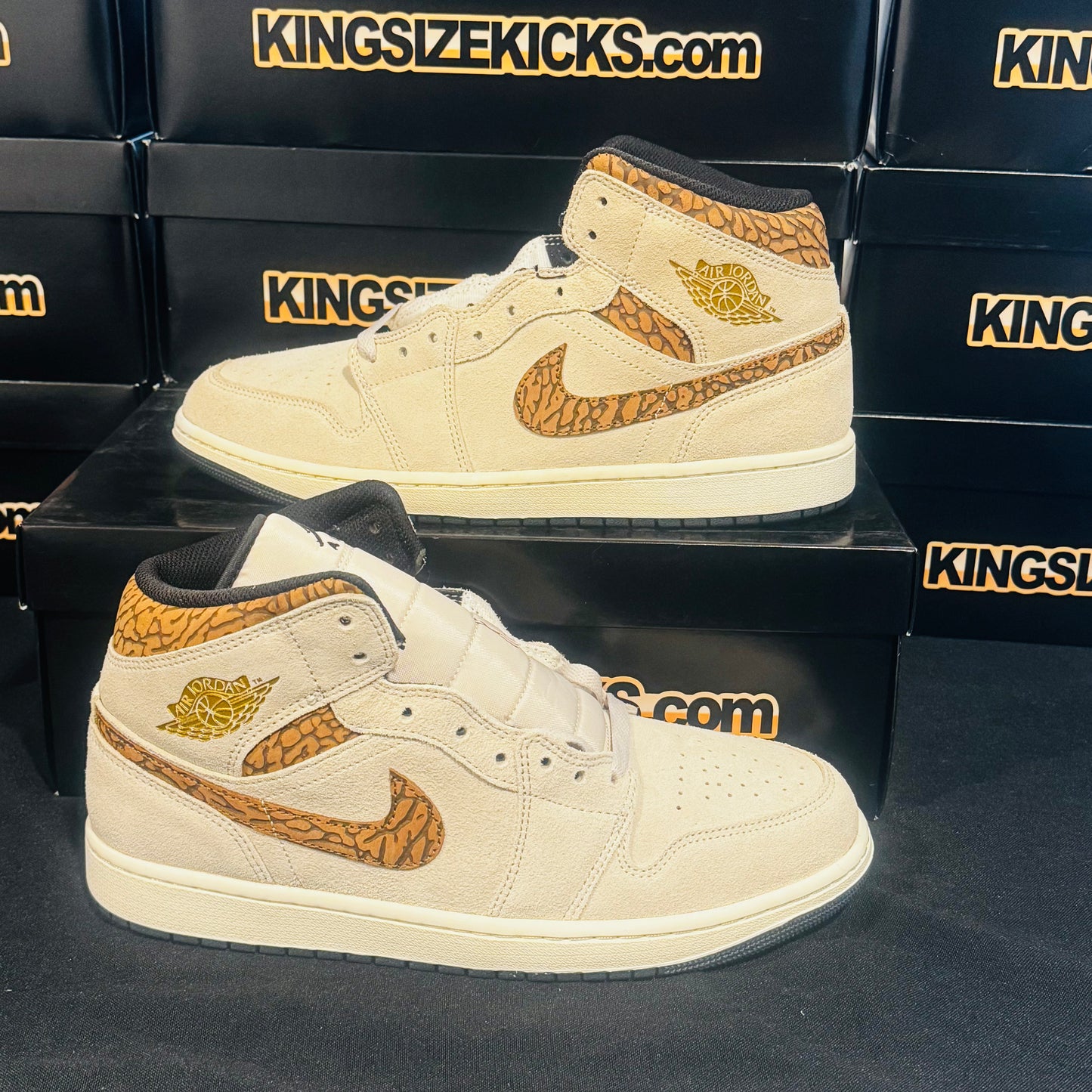 Air Jordan 1 Mid SE Brown Elephant