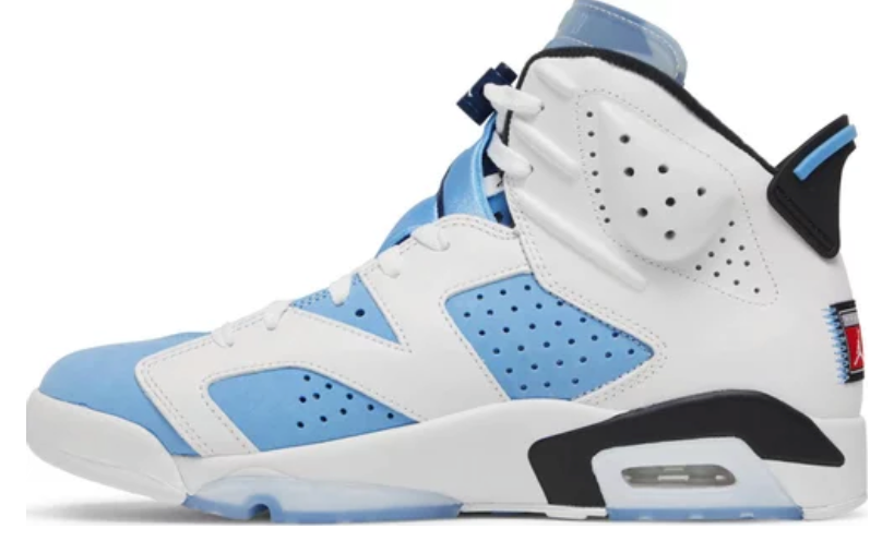 Air Jordan 6 Retro UNC White