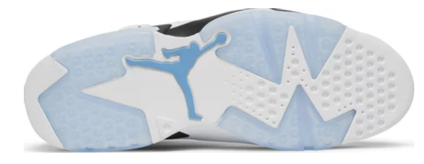 Air Jordan 6 Retro UNC White