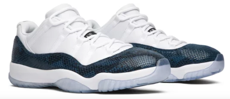 Air Jordan 11 Retro Low Snake Navy