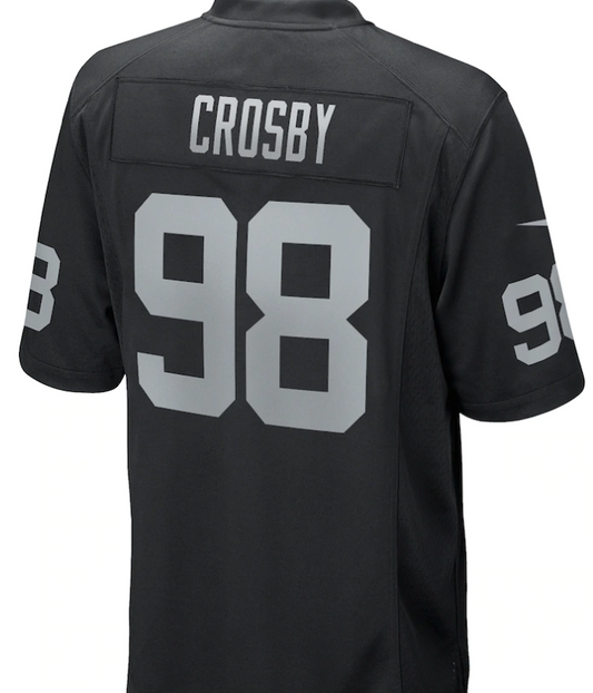 Maxx Crosby #98 Raiders Black Jersey