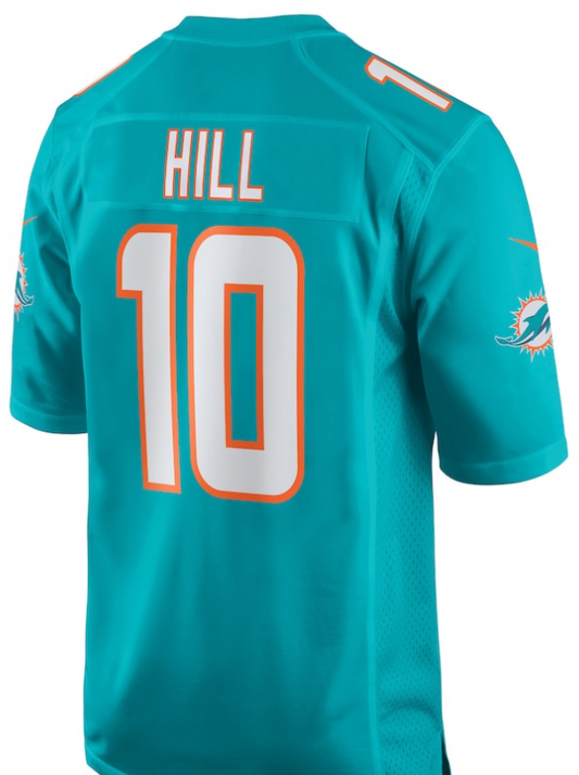 Tyreek Hill #10 Miami Teal Green