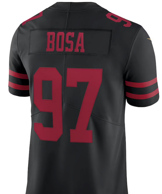 Nick Bosa #97 49ers Black