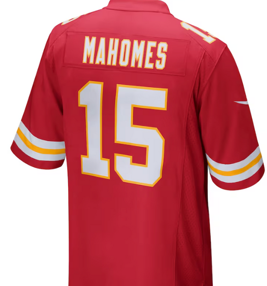 Patrick Mahomes #15 Kansas City Chiefs Red